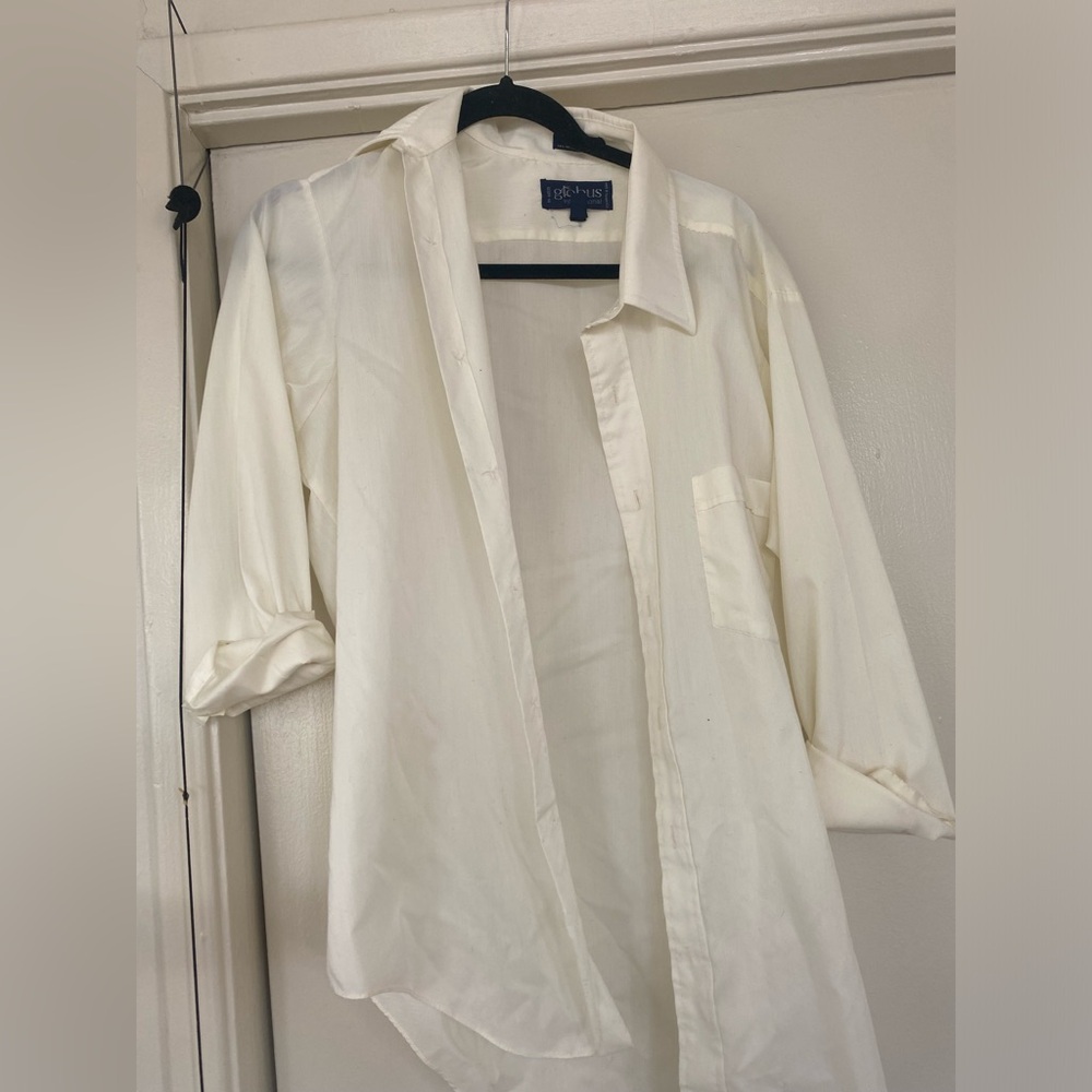 White button up